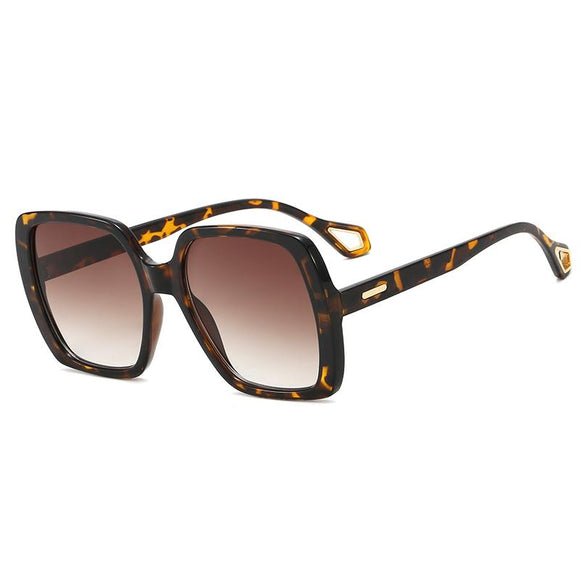 Sophia Tortoiseshell UV400 Sunglasses with Brown Lenses.